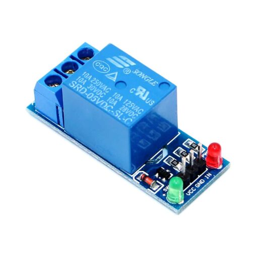 5v 1 Channel High Level Relay Module with Optocoupler PHI1002295 Phipps Electronics 2