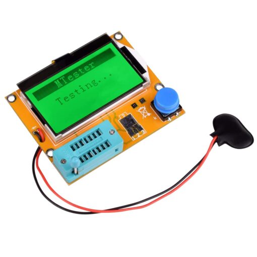 LCR-T4 Digital Component Tester with Protective Case – 12846 LCD Display PHI1002173 Phipps Electronics 3