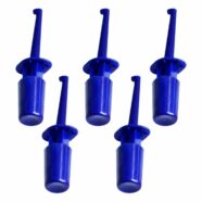Blue Multimeter Lead Wire Test Hook – Pack of 5 PHI1002215 Phipps Electronics