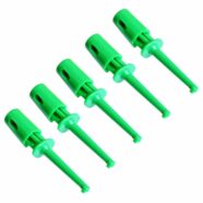 Green Multimeter Lead Wire Test Hook – Pack of 5 PHI1002216 Phipps Electronics 2