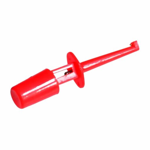 Red Multimeter Lead Wire Test Hook – Pack of 5 PHI1002217 Phipps Electronics 3
