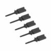 Black Logic Analyzer Test Hook - Pack of 5