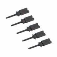 Black Logic Analyzer Test Hook – Pack of 5 PHI1002221 Phipps Electronics