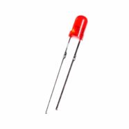 3MM Red Diffused Lens LED Diode – Pack of 100 PHI1002328 Phipps Electronics