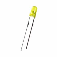 3MM Yellow Diffused Lens LED Diode – Pack of 100 2