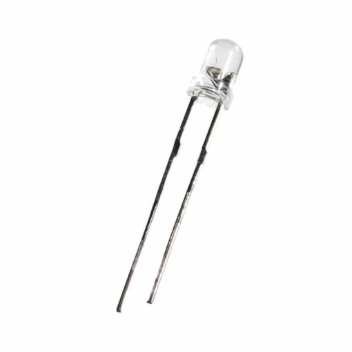 3MM White Diffused Lens LED Diode – Pack of 100 PHI1002332 Phipps Electronics 2
