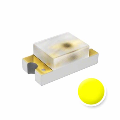 0603 Yellow SMD LED Diode – Pack of 50 PHI1002334 Phipps Electronics 2