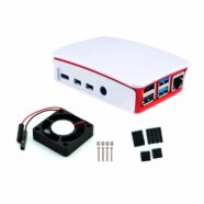 Raspberry Pi 4 Case with Fan and Heatsink PHI1002606 Phipps Electronics