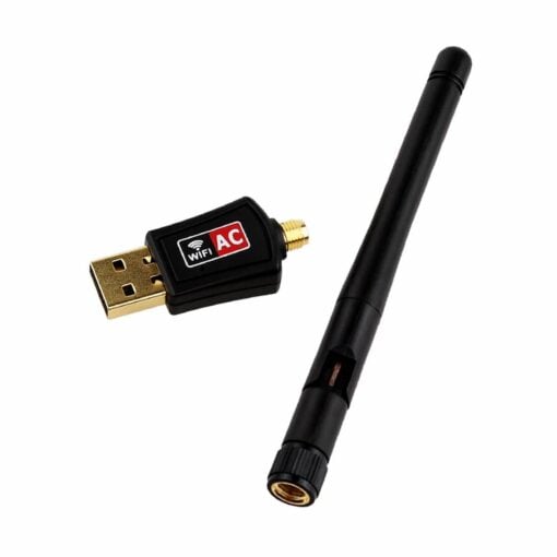 600Mbps Dual Band USB Wireless WiFi Adapter with Antenna – RTL8811 5