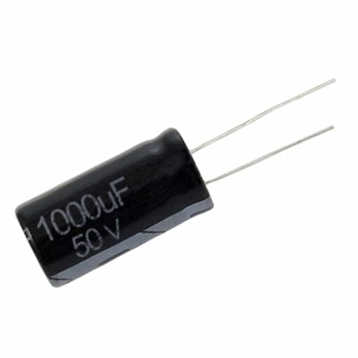 50V 1000uF Electrolytic Capacitor – Pack of 10 2