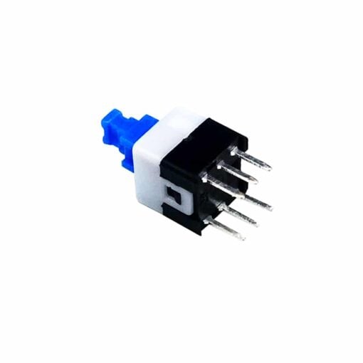 6 Pin Square DPDT 7MM x 7MM Self Locking Switch – Pack of 10 3