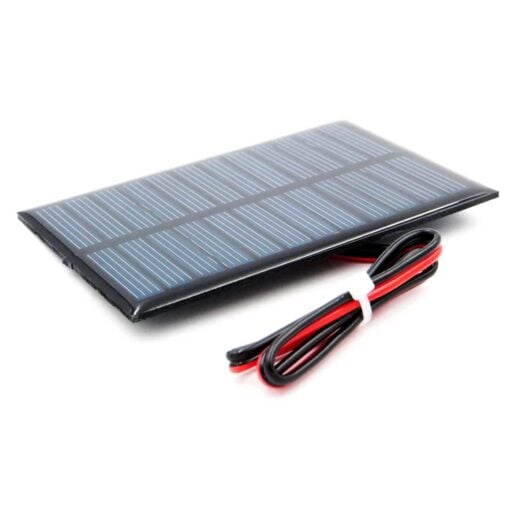 5V 150mA Solar Panel with Cable – 60mm x 90mm 4