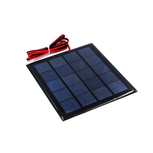 5V 500mA Solar Panel with Cable – 130mm x 150mm PHI1002704 Phipps Electronics 2