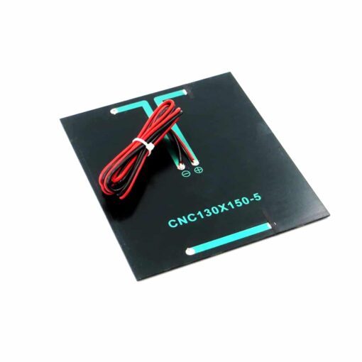 5V 500mA Solar Panel with Cable – 130mm x 150mm PHI1002704 Phipps Electronics 5