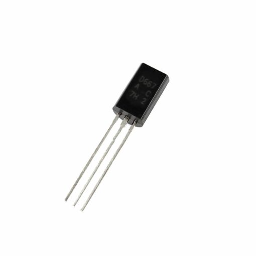 2SD667A 80V 1A NPN Transistor – Pack of 10 PHI1002805 Phipps Electronics 2