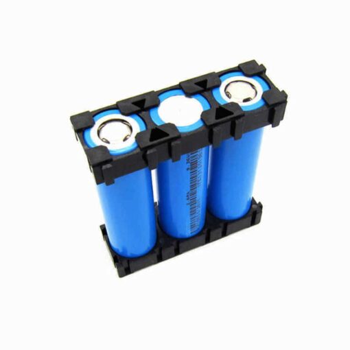18650 Battery Bracket 1 x 3 – Pack of 10 PHI1002489 Phipps Electronics 3