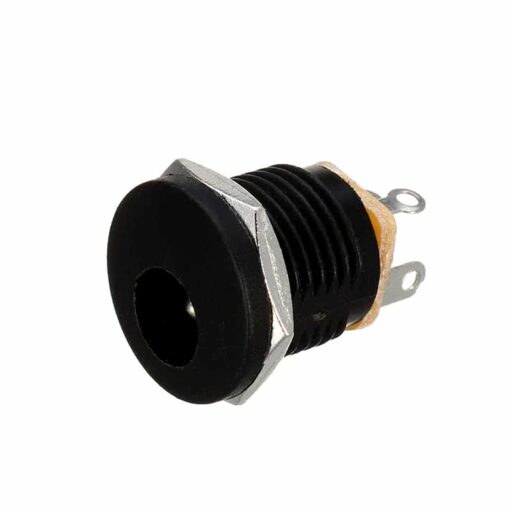 DC Power Socket Round Hole Screw Nut 5.5mm x 2.1mm – Pack of 5 PHI1002600 Phipps Electronics 3