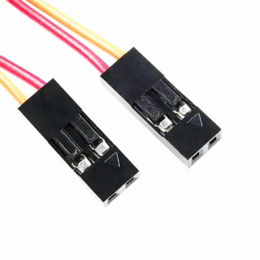 2.54mm DuPont Female to Female 20CM 2 Channel Jumper Cable – Pack of 2 PHI1002609 Phipps Electronics 2