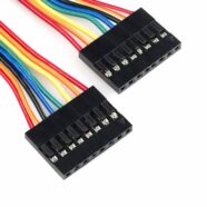 2.54mm DuPont Female to Female 20CM 8 Channel Jumper Cable – Pack of 2 PHI1002614 Phipps Electronics