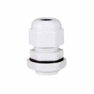 M16 Waterproof White Nylon Cable Gland – Pack of 5 PHI1002672 Phipps Electronics