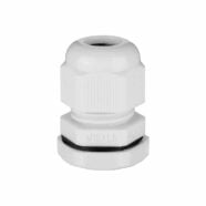M18 Waterproof White Nylon Cable Gland – Pack of 5 PHI1002673 Phipps Electronics
