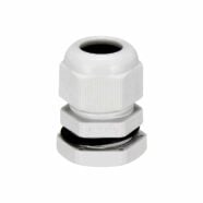 M20 Waterproof White Nylon Cable Gland – Pack of 5 2