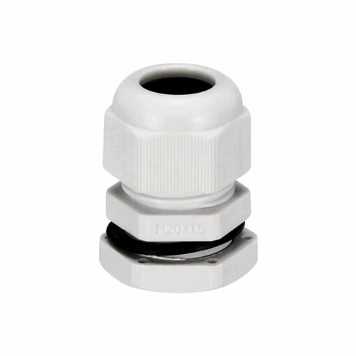 M20 Waterproof White Nylon Cable Gland – Pack of 5 PHI1002674 Phipps Electronics 2
