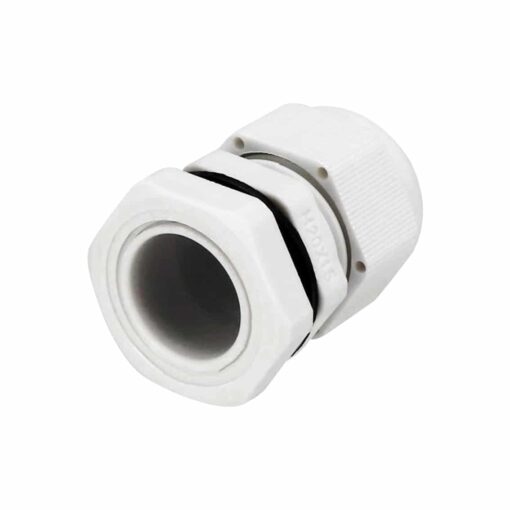 M20 Waterproof White Nylon Cable Gland – Pack of 5 PHI1002674 Phipps Electronics 3