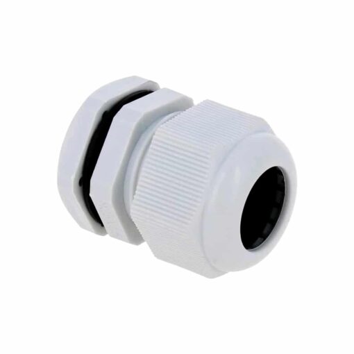 M24 Waterproof White Nylon Cable Gland – Pack of 5 3