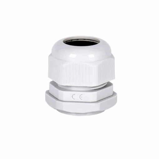 M27 Waterproof White Nylon Cable Gland – Pack of 5 2