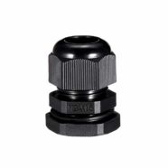 M24 Waterproof Black Nylon Cable Gland – Pack of 5 PHI1002688 Phipps Electronics
