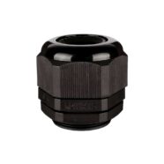 M40 Waterproof Black Nylon Cable Gland – Pack of 5 PHI1002694 Phipps Electronics
