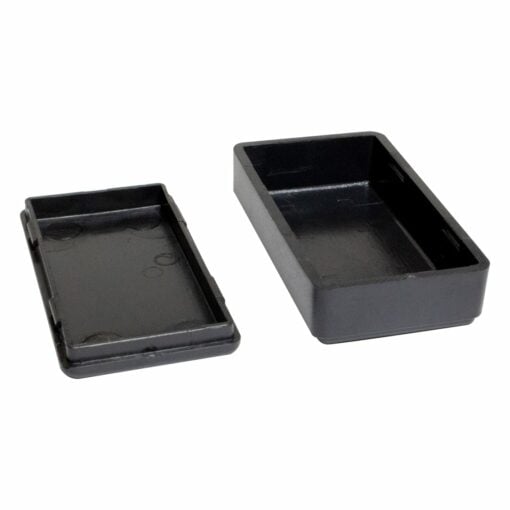 Black ABS Electronics Snap Close Enclosure Box – 50 x 28 x 15mm – Pack of 2 PHI1002853 Phipps Electronics 4