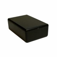 Black ABS Electronics Snap Close Enclosure Box – 80 x 50 x 26mm – Pack of 2 PHI1002856 Phipps Electronics