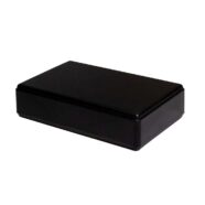 Black ABS Electronics Snap Close Enclosure Box – 92 x 58 x 23mm – Pack of 2 PHI1002860 Phipps Electronics 2