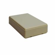 White ABS Electronics Snap Close Enclosure Box – 92 x 58 x 23mm – Pack of 2 PHI1002861 Phipps Electronics