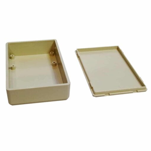 White ABS Electronics Snap Close Enclosure Box – 92 x 58 x 23mm – Pack of 2 4