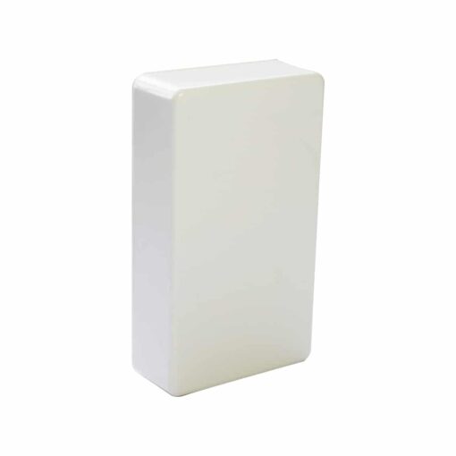 White ABS Electronics Snap Close Enclosure Box – 85 x 50 x 21mm – Pack of 2 3