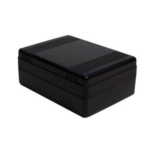 Black ABS Electronics Screw Close Enclosure Box – 90 x 65 x 36mm – Pack of 2 PHI1002863 Phipps Electronics 2