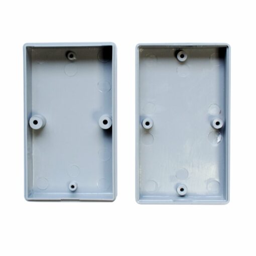 Grey ABS Electronics Screw Close Enclosure Box – 73 x 43 x 23mm – Pack of 2 PHI1002866 Phipps Electronics 4