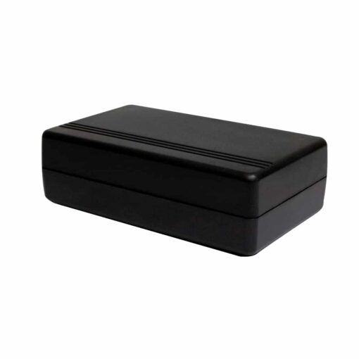 Black ABS Electronics Screw Close Enclosure Box – 100 x 60 x 30mm – Pack of 2 PHI1002867 Phipps Electronics 2