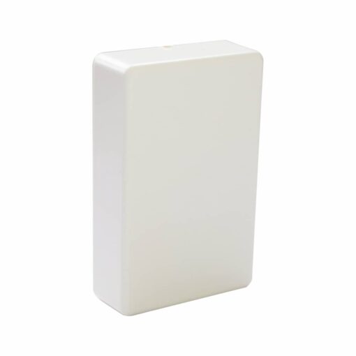 White ABS Electronics Snap Close Enclosure Box – 70 x 45 x 18mm – Pack of 2 3