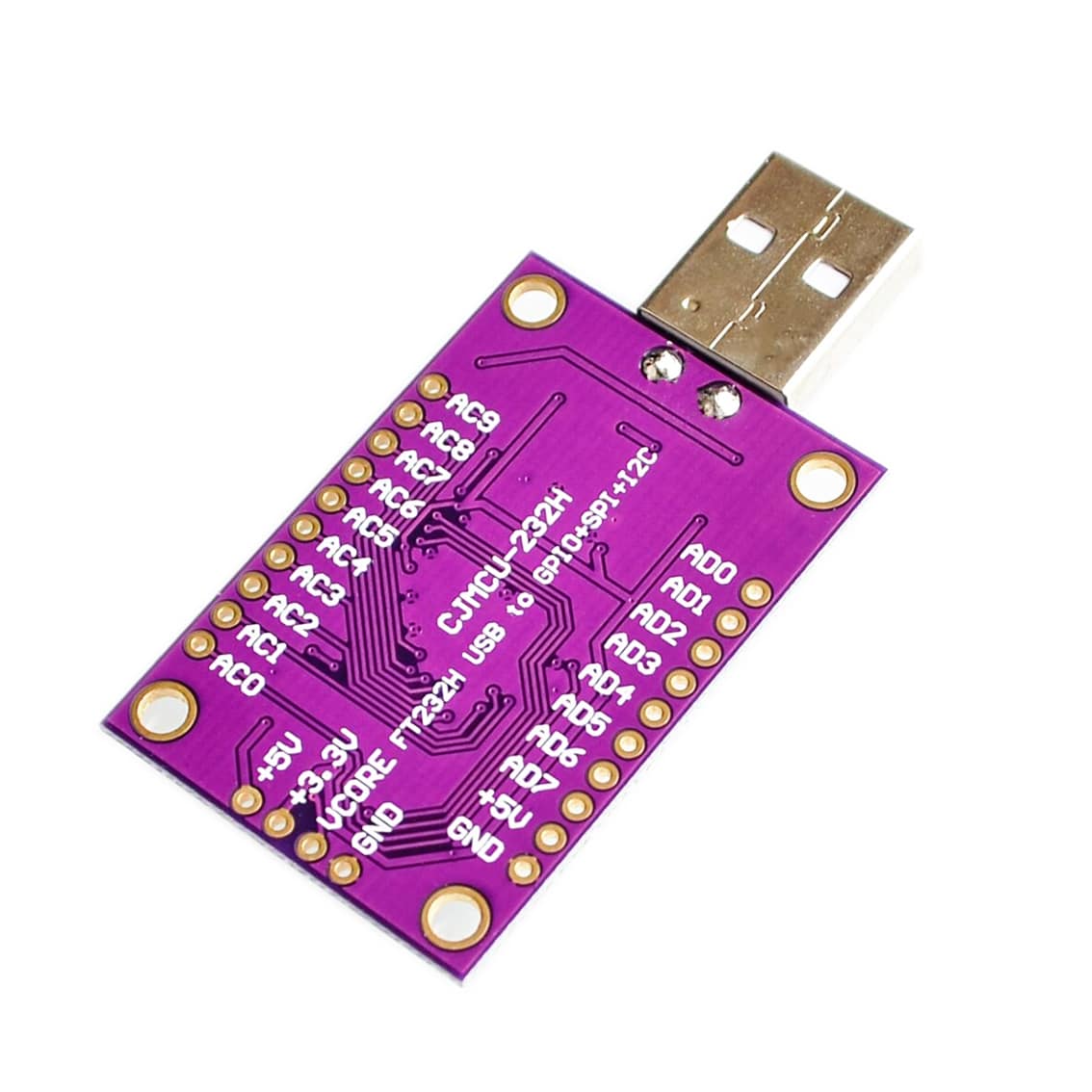 CJMCU FT232H USB to JTAG UART / FIFO SPI / I2C High Speed Module PHI1002456 Phipps Electronics 2