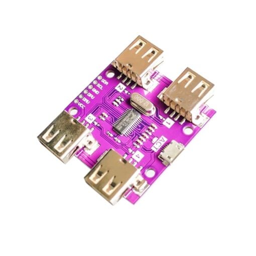 4 Port USB Controller Hub Module – MCU-204 PHI1002466 Phipps Electronics 3