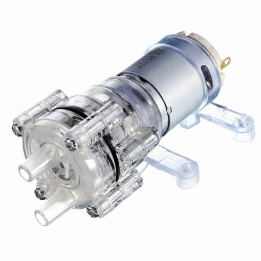 385 12V Transparent Water Pump DC Motor PHI1002555 Phipps Electronics 2