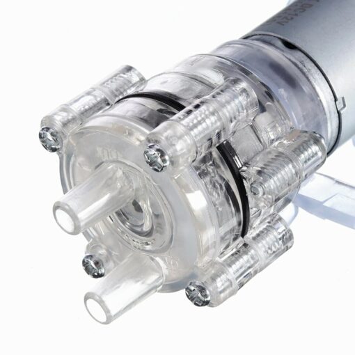385 12V Transparent Water Pump DC Motor PHI1002555 Phipps Electronics 4