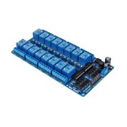 16 Channel 12V Relay Module with Optocoupler