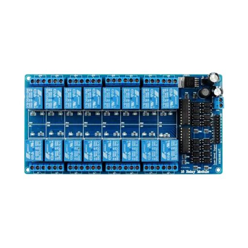 16 Channel 12V Relay Module with Optocoupler 3