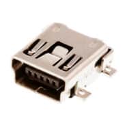 Mini USB Type B Surface Mount 5 Pin Female Socket – Pack of 10