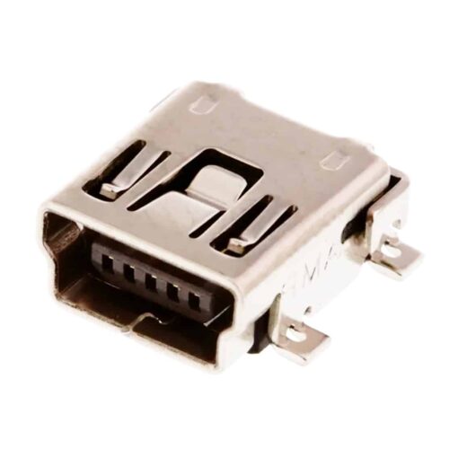 Mini USB Type B Surface Mount 5 Pin Female Socket – Pack of 10 PHI1002664 Phipps Electronics 2